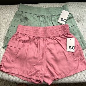 NWT Set of two soft shorts
